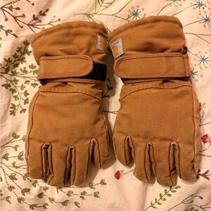 Carhartt Kid’s Tan Winter Gloves